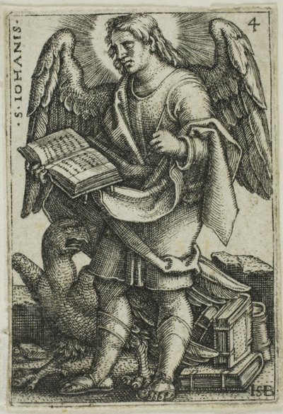 St. John, fra De fire evangelister af Hans Sebald Beham
