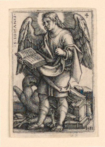 St. John, fra De fire evangelister af Hans Sebald Beham