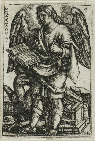 Johannes, fra De fire evangelister af Hans Sebald Beham