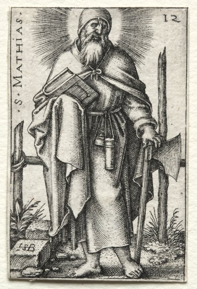 St. Matthew af Hans Sebald Beham