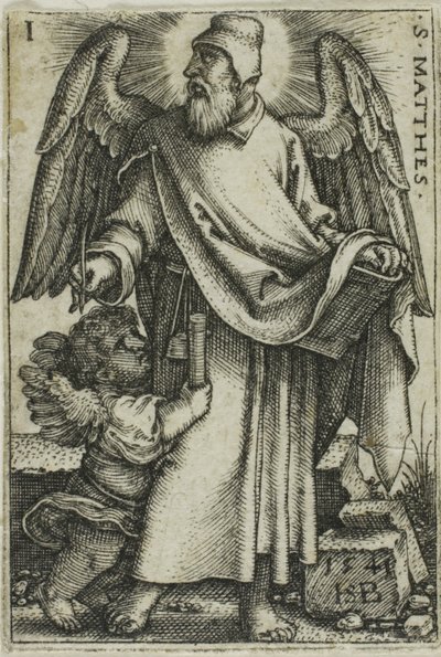 St. Matthæus, fra De fire evangelister af Hans Sebald Beham