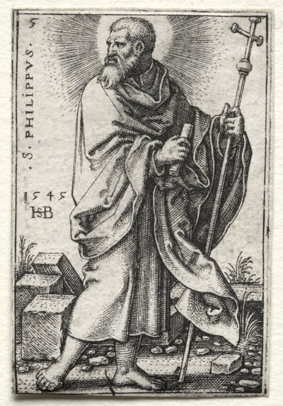 Skt. Philip, 1545-1546. af Hans Sebald Beham
