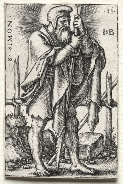 Sankt Simon, 1545-1546. af Hans Sebald Beham