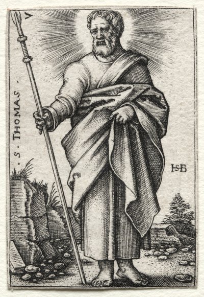 Sankt Thomas af Hans Sebald Beham