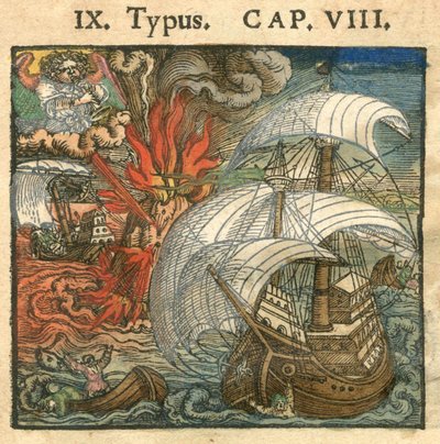 Syndfloden, 1540 af Hans Sebald Beham