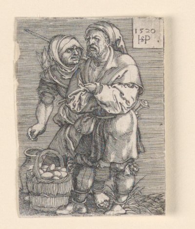 Æggesælgeren af Hans Sebald Beham
