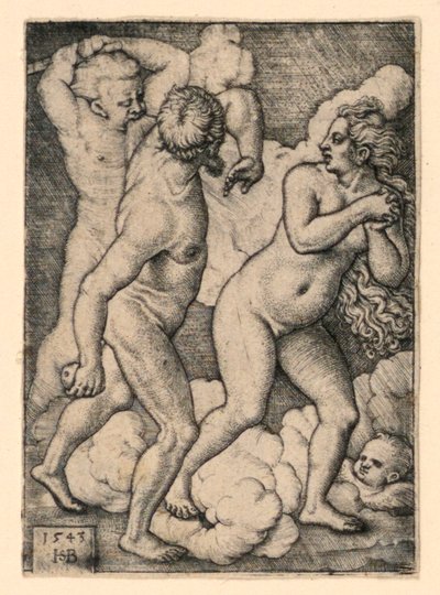Uddrivelsen fra Paradis af Hans Sebald Beham