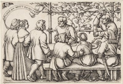 Bondegildet, eller de tolv måneder af Hans Sebald Beham