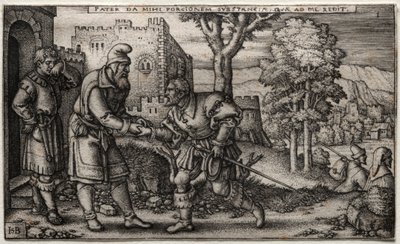 Den fortabte søn. af Hans Sebald Beham