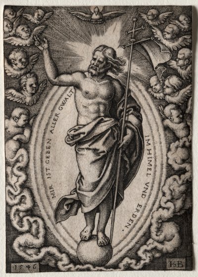 Frelseren, 1546. af Hans Sebald Beham