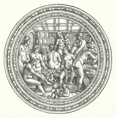 Badet for kvinder af Hans Sebald Beham