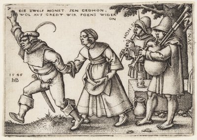 Årets Afslutning af Hans Sebald Beham