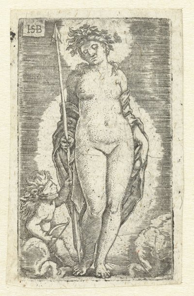 Venus i Amor af Hans Sebald Beham