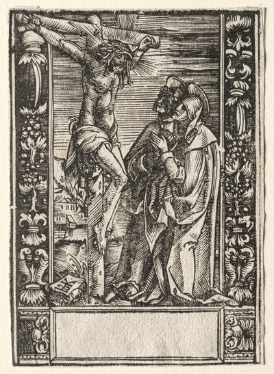 St. Mary og St. John før korset af Hans Springinklee