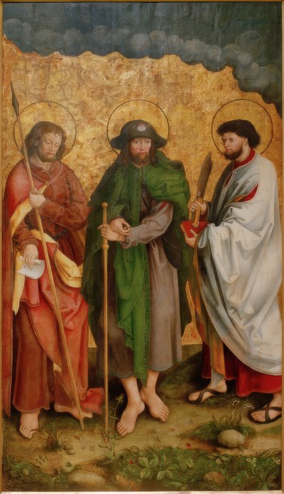 Tre apostle af Hans Strüb