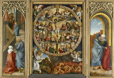 Rosenkransens Triptykon af Hans Suess Kulmbach von