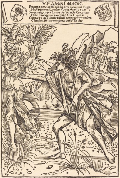 Apollo og Daphne af Hans Süss von Kulmbach