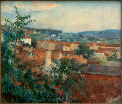 Landskab nær St. Tropez af Hans Sutter