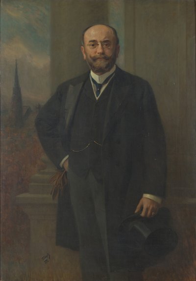 Wiens borgmester Dr. Richard Weisskirchner af Hans Temple
