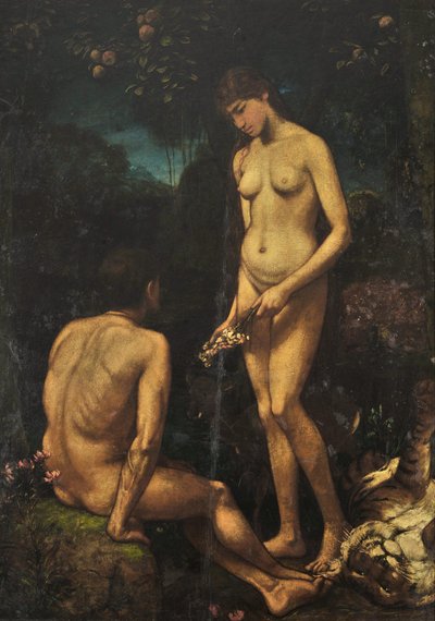 Adam og Eva af Hans Thoma