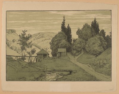 Happach af Hans Thoma