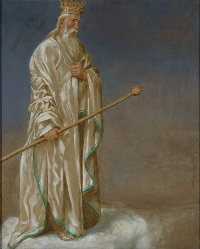Januar (Isdronningen) af Hans Thoma