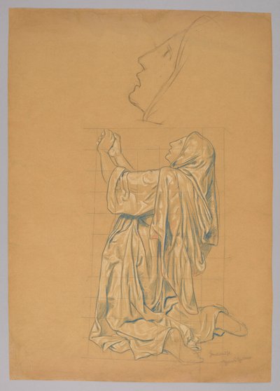 Maria Magdalena af Hans Thoma