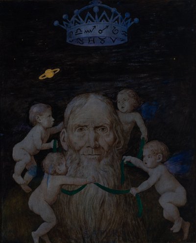 Saturn af Hans Thoma