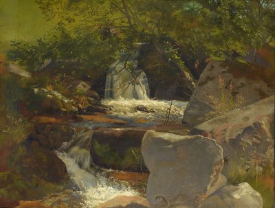 Bæk i Schwarzwald af Hans Thoma