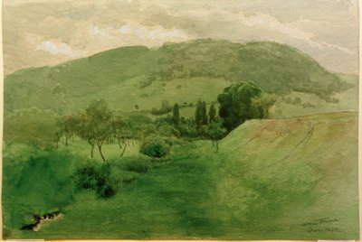 Schwarzwald landskab af Hans Thoma