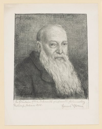Selvportræt af Hans Thoma