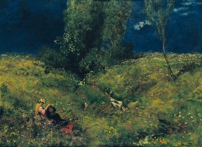 Sommer, 1872 af Hans Thoma
