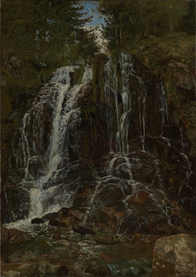 Vandfald nær St. Blasien af Hans Thoma
