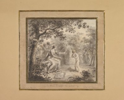 Amors list, 1792. af Hans Veit Friedrich Schnorr von Carolsfeld