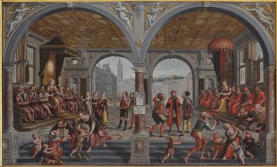 Retfærdighed og uretfærdighed Retfærdighed og uretfærdighed, 1594-1595. af Hans Vredeman de Vries