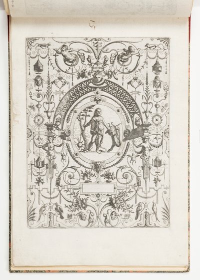 Tavle 15, fra Grotteßco på forskellige måder (Various Grotesques) af Hans Vredeman de Vries