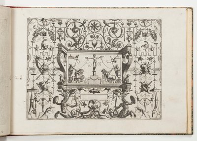 Tavle 23, fra Grotteßco: på forskellige måder (Various Grotesques) af Hans Vredeman de Vries