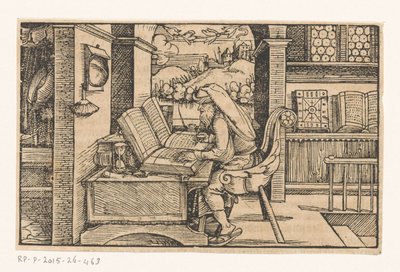Cicero i sit arbejdsværelse af Hans Weiditz (II) (attributed to)