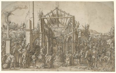 Kongernes tilbedelse af Hans Weiditz (II) (attributed to)