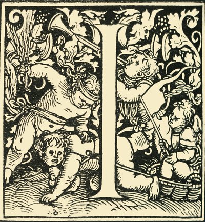 I - An Alphabet af Hans Weiditz, c1520-1521, 1908. af Hans Weiditz
