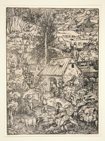 Landlig Scene af Hans Weiditz