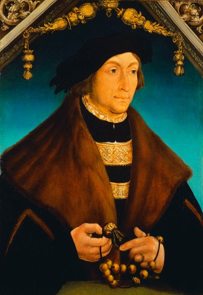 Portræt af Pfalzgreven George af Wittelsbach, biskop af Speyer, af Hans Wertinger