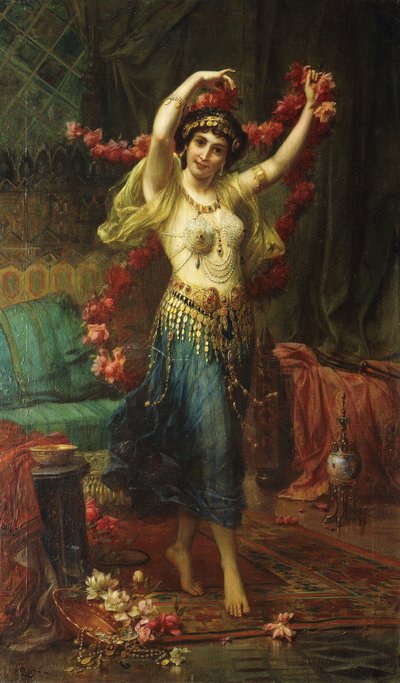 En Odalisk af Hans Zatzka
