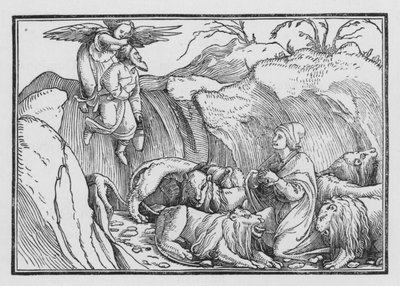 Daniel i Løvernes Hule, Bel og dragen I, 36 af Hans after Holbein the Younger