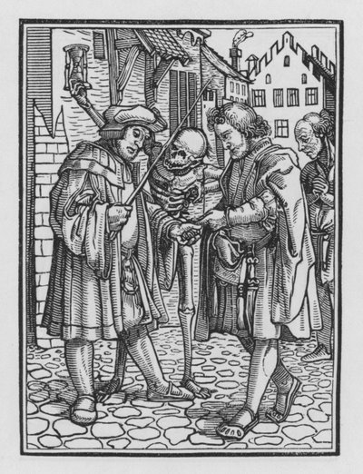 Holbeins Dødedans: Advokaten af Hans after Holbein the Younger