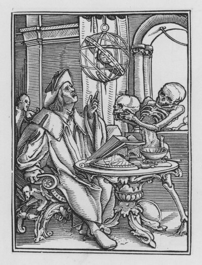 Holbeins Dødedans: Astrologen af Hans after Holbein the Younger