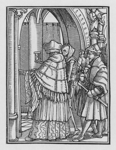Holbeins Dødedans: Kanonen af Hans after Holbein the Younger