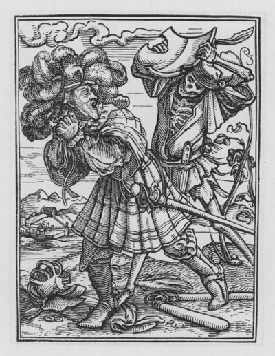 Holbeins Dødedans: Greven af Hans after Holbein the Younger