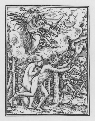 Holbeins Dødedans: Uddrivelsen af Hans after Holbein the Younger
