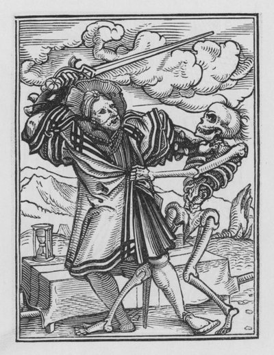 Holbeins Dødedans: The Gentleman af Hans after Holbein the Younger